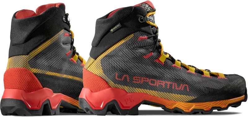 La Sportiva Mens Aequilibrium Hike GTX Boots - Carbon-Yellow-3