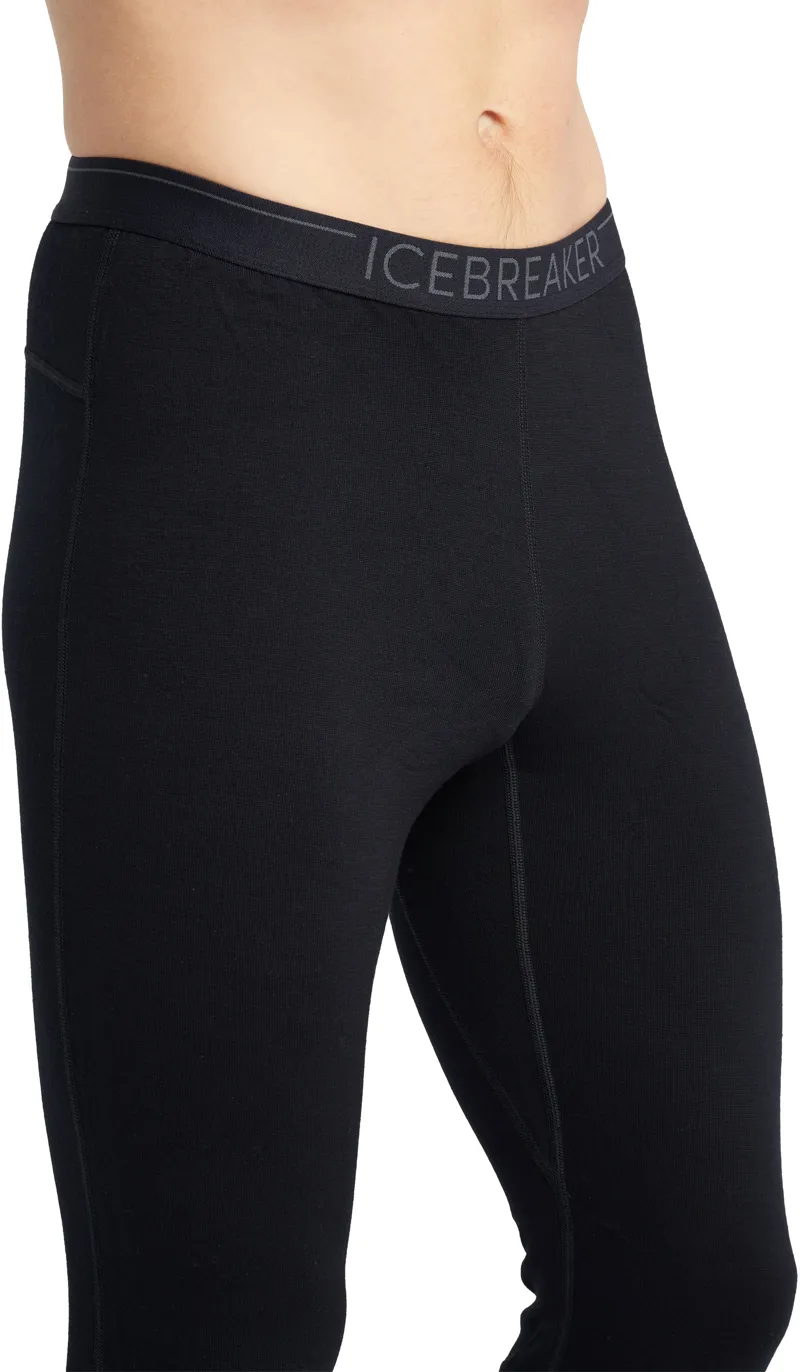 Icebreaker Mens 260 Tech Leggings - Black-3