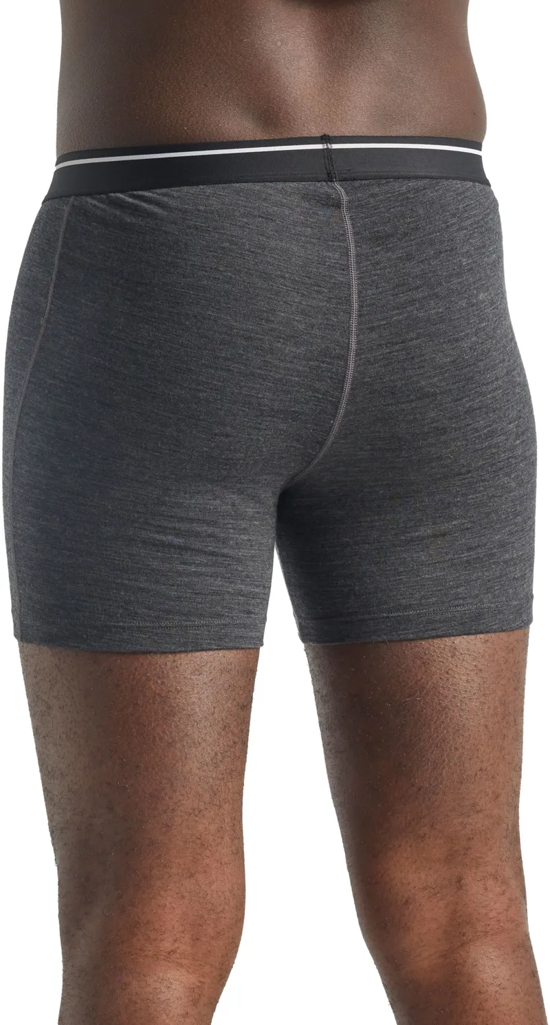 Icebreaker Mens Anatomica Boxers - Jet Heather-2