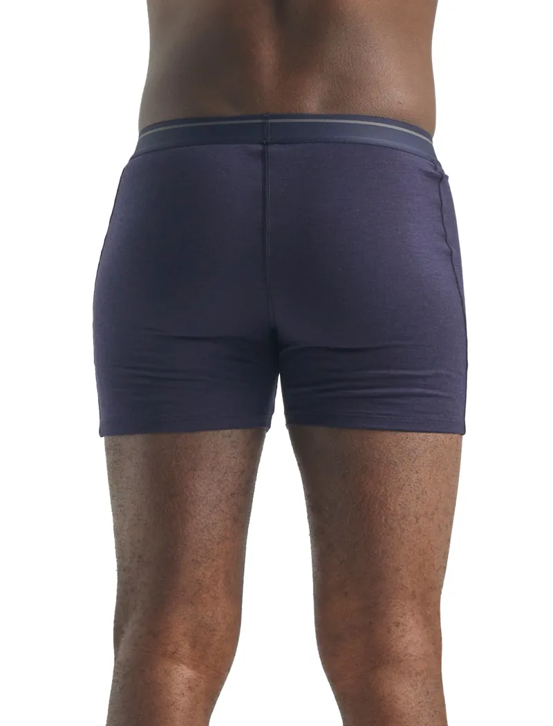 Icebreaker Mens Anatomica Boxers - Midnight Navy-2