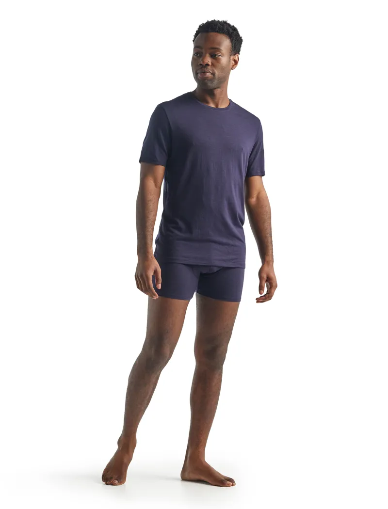 Icebreaker Mens Anatomica Boxers - Midnight Navy-3