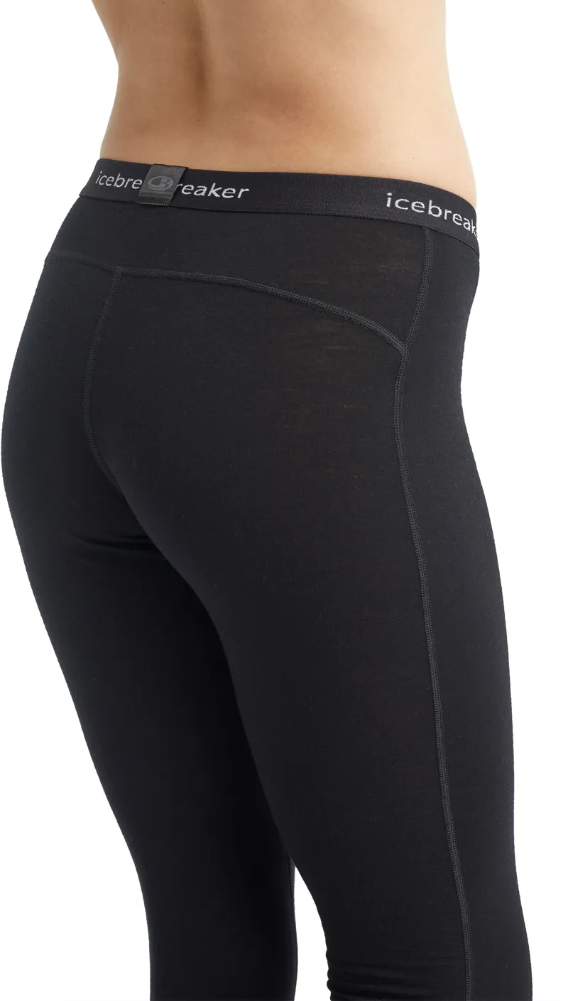 Icebreaker Womens 200 Oasis Leggings - Black-2