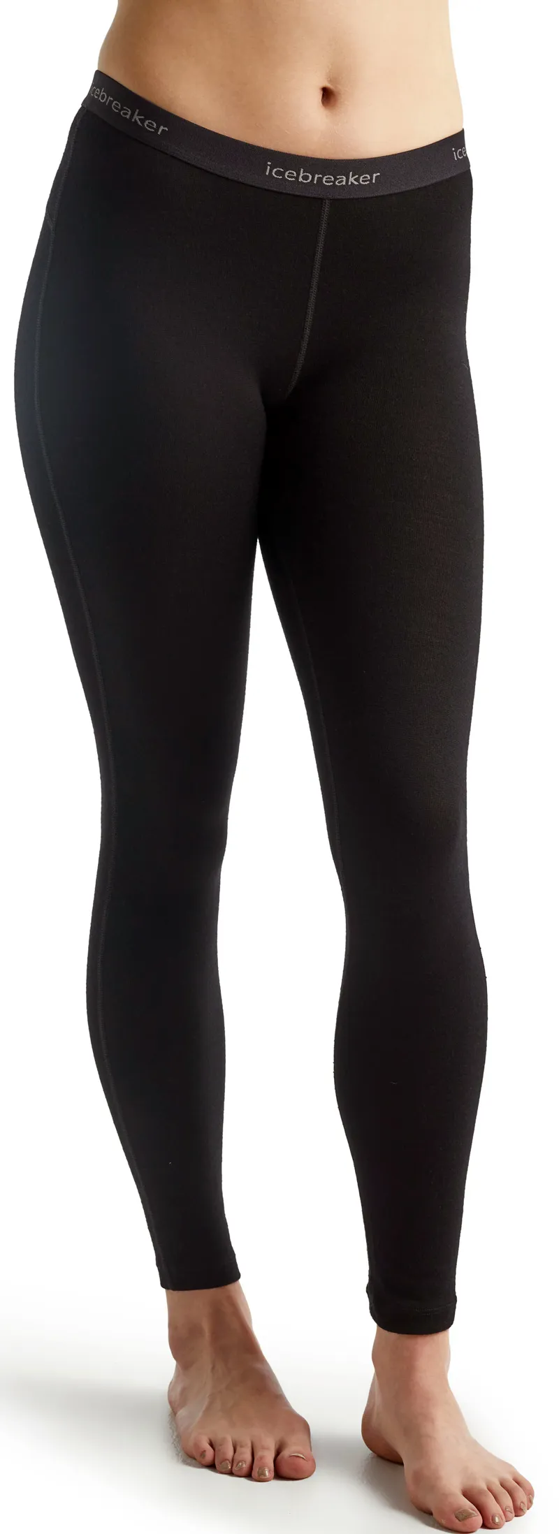 Icebreaker Womens 260 Tech Leggings - Black-2