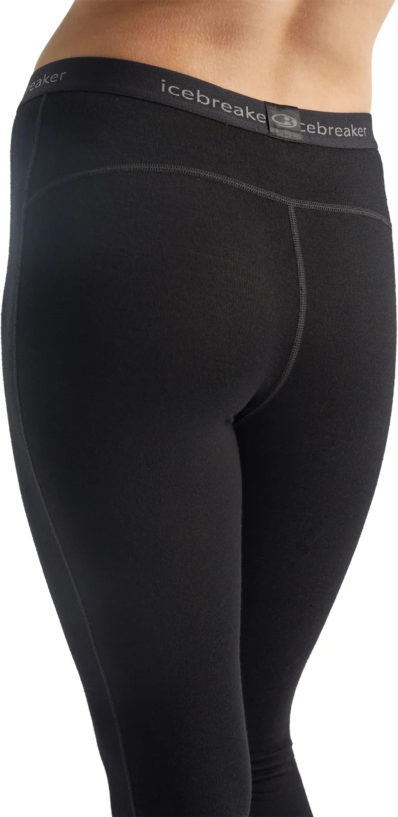 Icebreaker Womens 260 Tech Leggings - Black-1