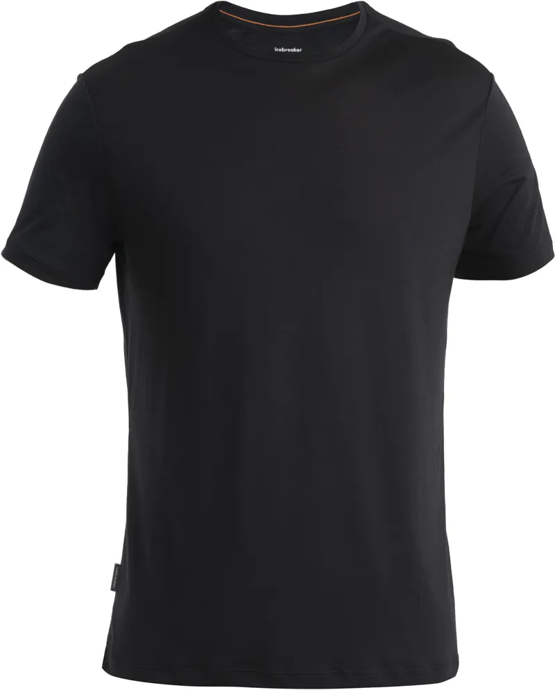 Icebreaker Mens Merino 125 Cool-Lite Sphere III Short Sleeved Tee - Black