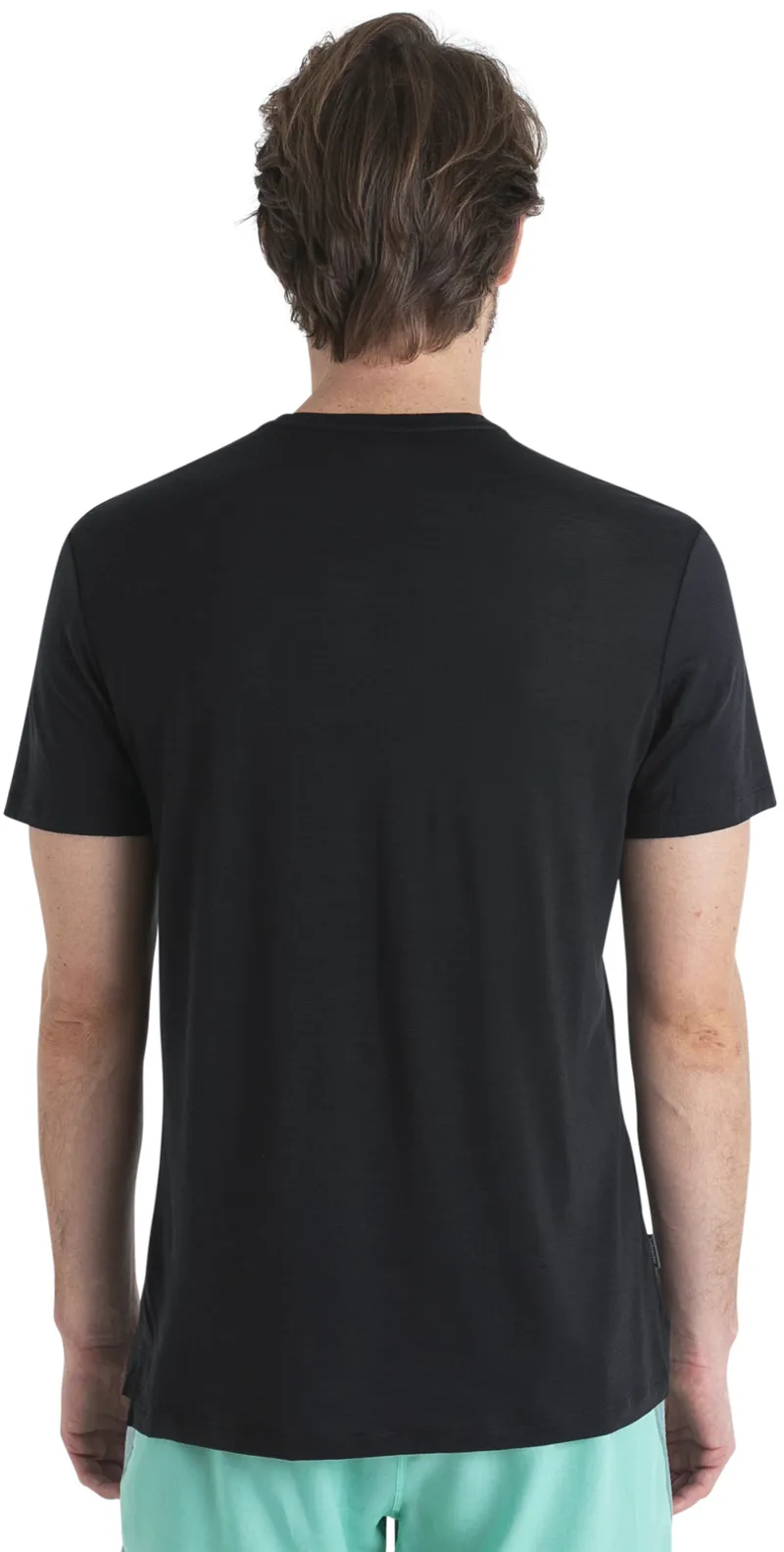 Icebreaker Mens Merino 125 Cool-Lite Sphere III Short Sleeved Tee - Black-3