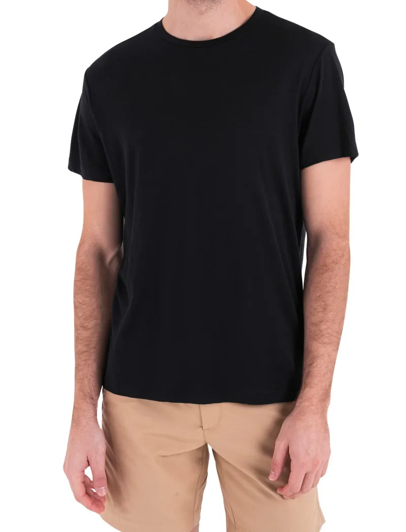 Icebreaker Mens Merino 150 Tech Lite III Short Sleeved Tee - Black-5