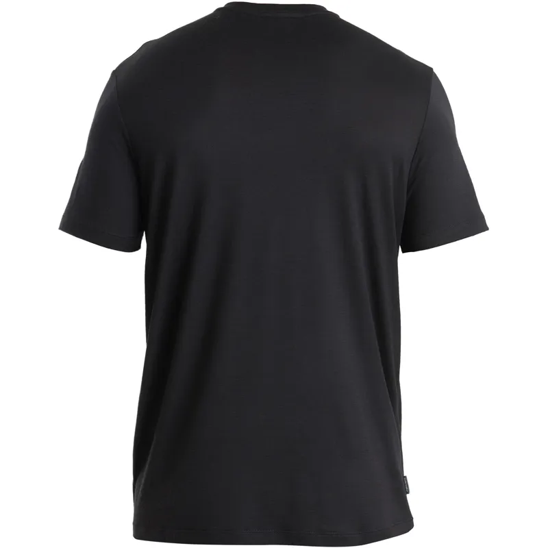 Icebreaker Mens Merino 150 Tech Lite III Short Sleeved Tee - Black-2