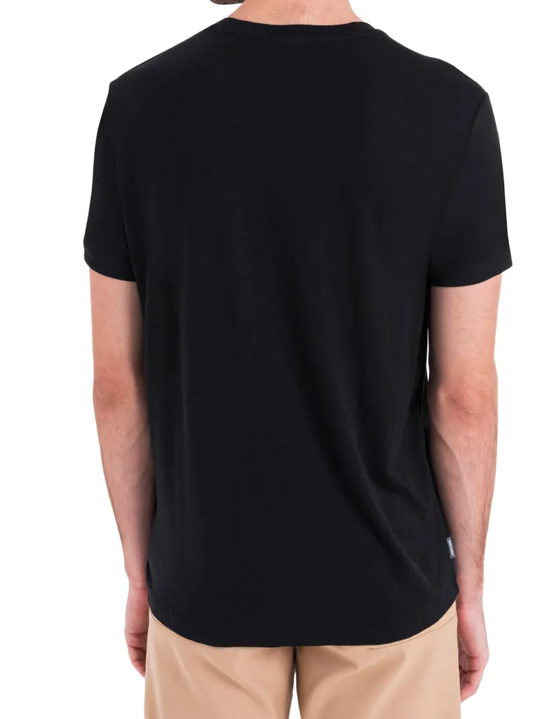 Icebreaker Mens Merino 150 Tech Lite III Short Sleeved Tee - Black-6
