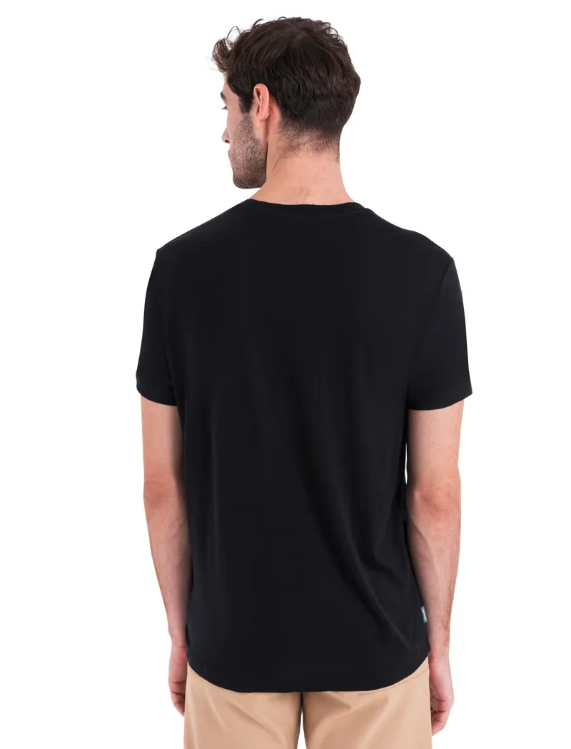 Icebreaker Mens Merino 150 Tech Lite III Short Sleeved Tee - Black-4