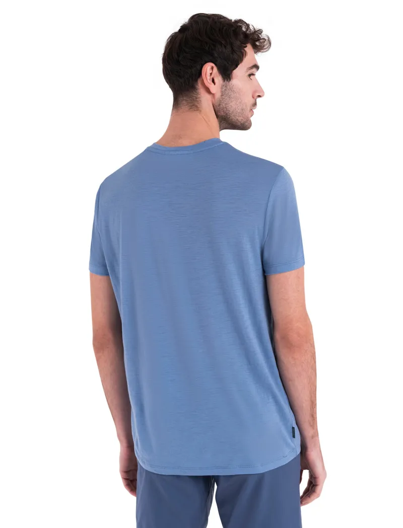 Icebreaker Mens Merino 150 Tech Lite III SS Tee - Van Camp - Kyanite-3