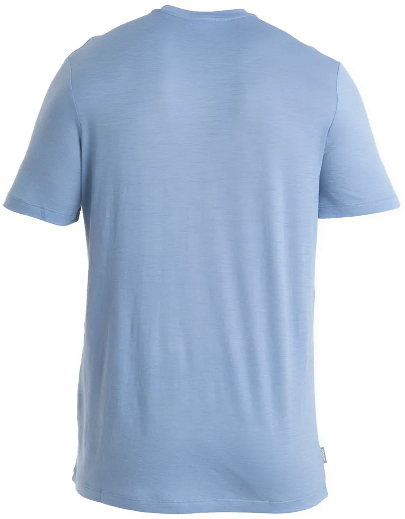 Icebreaker Mens Merino 150 Tech Lite III SS Tee - Van Camp - Kyanite-1