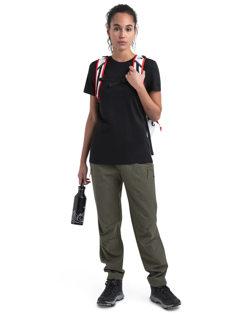 Icebreaker Womens Merino 150 Tech Lite III Short Sleeved Tee - Black-4