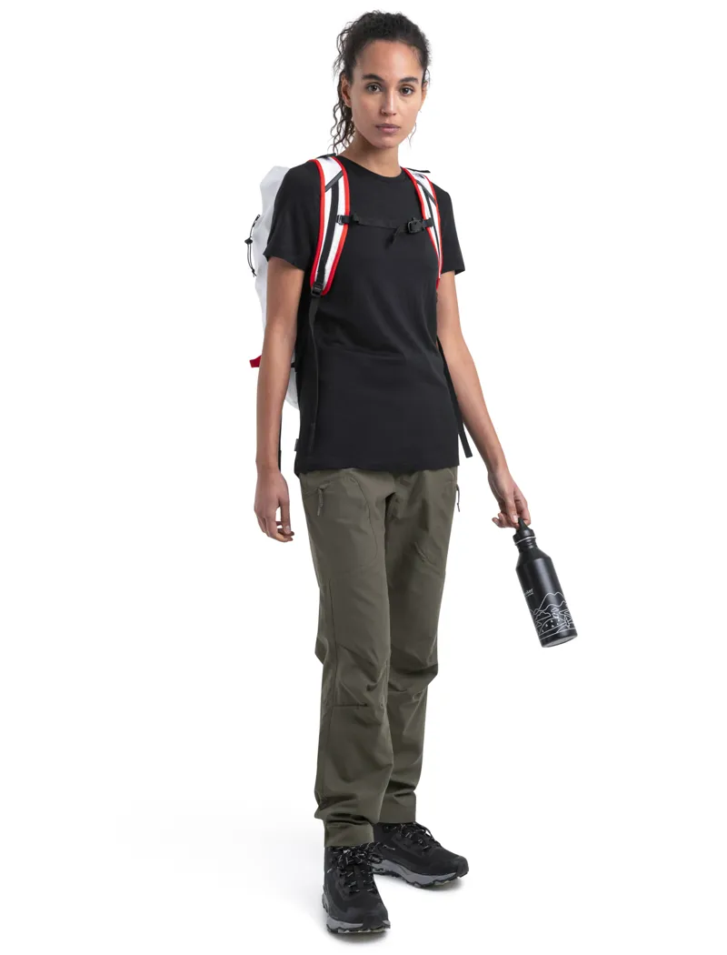 Icebreaker Womens Merino 150 Tech Lite III Short Sleeved Tee - Black-5