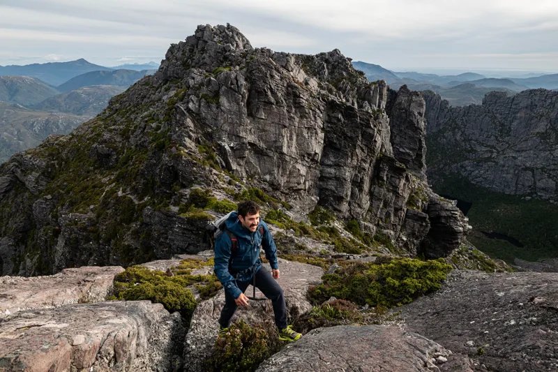 Rab Mens Firewall Mountain Jacket - Tempest Blue-3