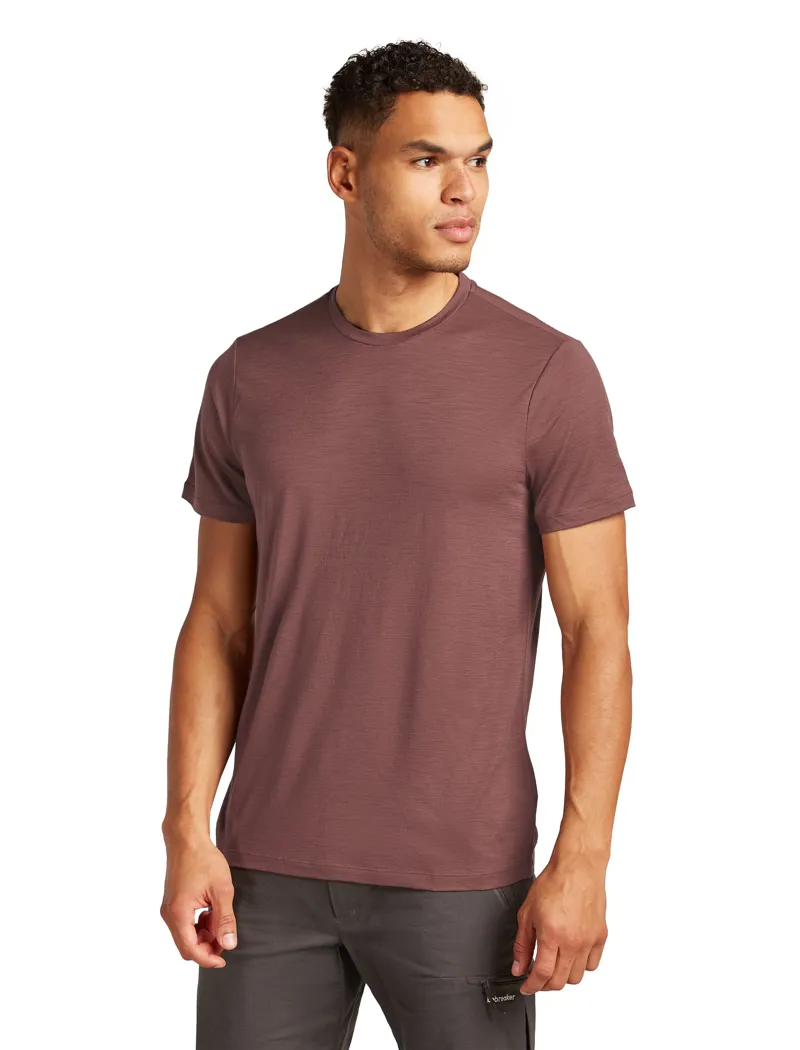 Icebreaker Mens Merino 150 Tech Lite III SS Tee - Carob-3