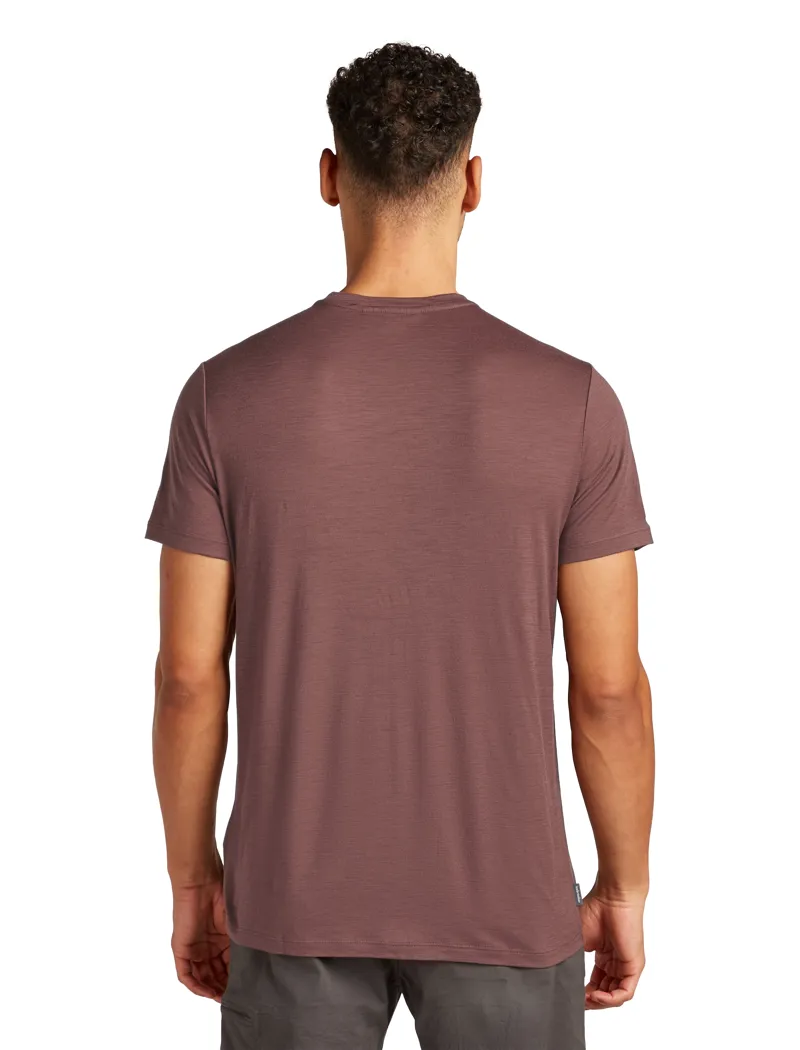 Icebreaker Mens Merino 150 Tech Lite III SS Tee - Carob-4