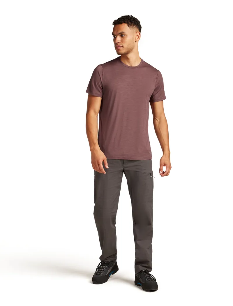 Icebreaker Mens Merino 150 Tech Lite III SS Tee - Carob-5