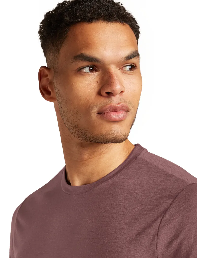 Icebreaker Mens Merino 150 Tech Lite III SS Tee - Carob-2