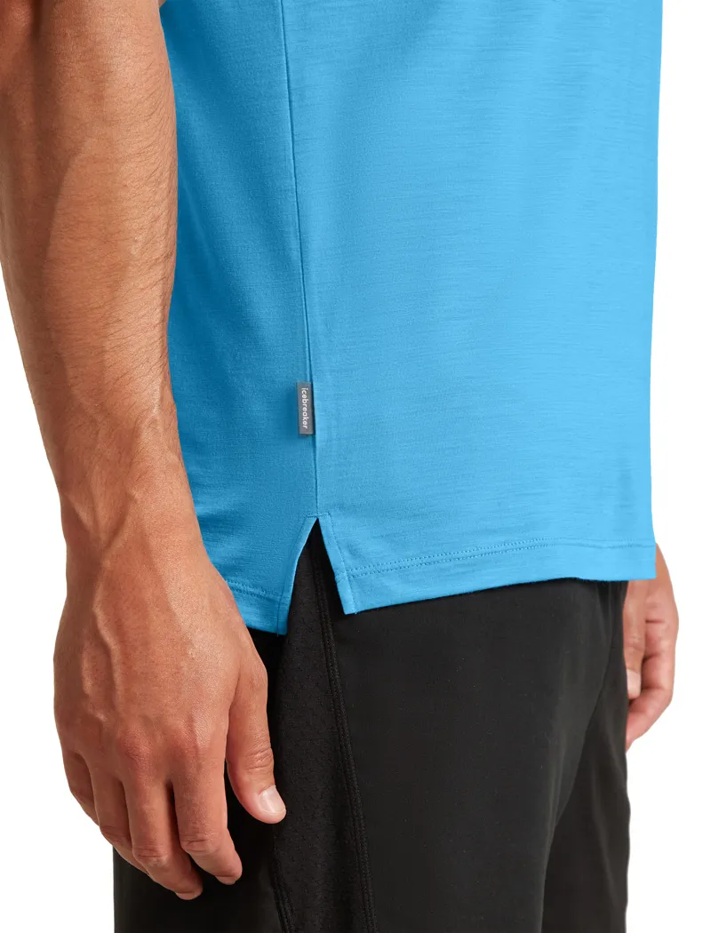 Icebreaker Mens Merino 125 Cool-Lite Sphere III Short Sleeved Tee - Arctic-3