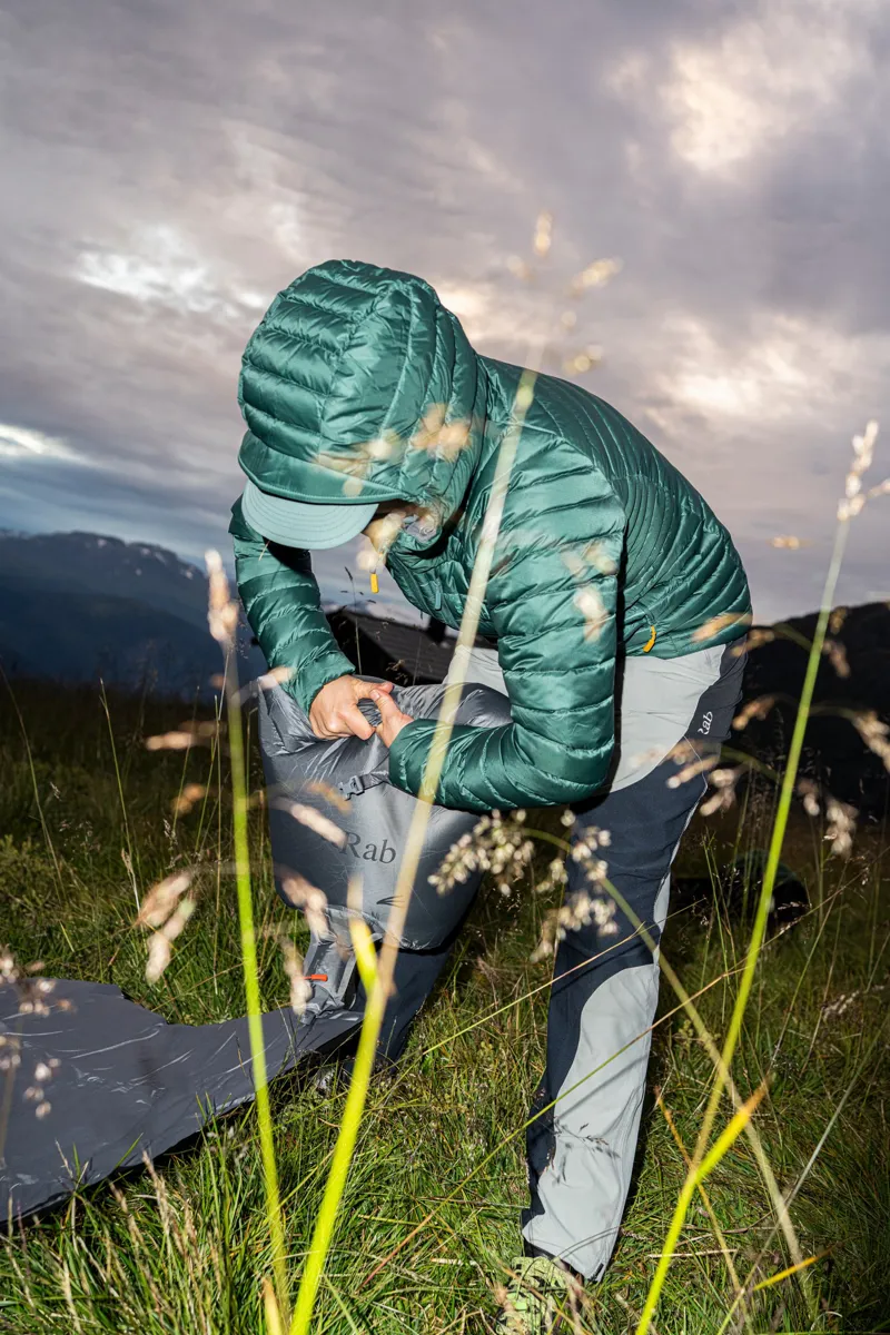 Rab Womens Microlight Alpine Jacket - Green Slate-6