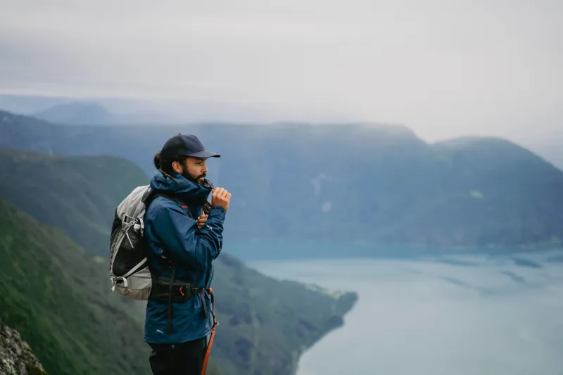 Rab Mens Firewall Mountain Jacket - Tempest Blue-7