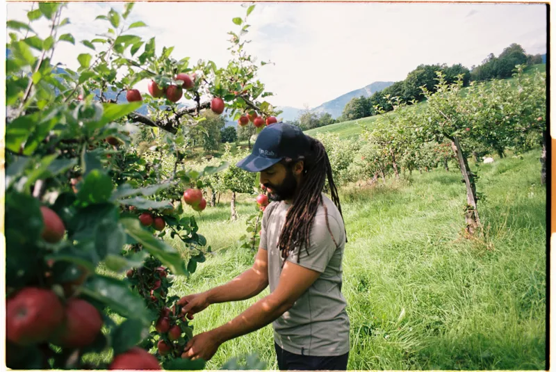 Rab Mens Syncrino Base Tee - Stone-6