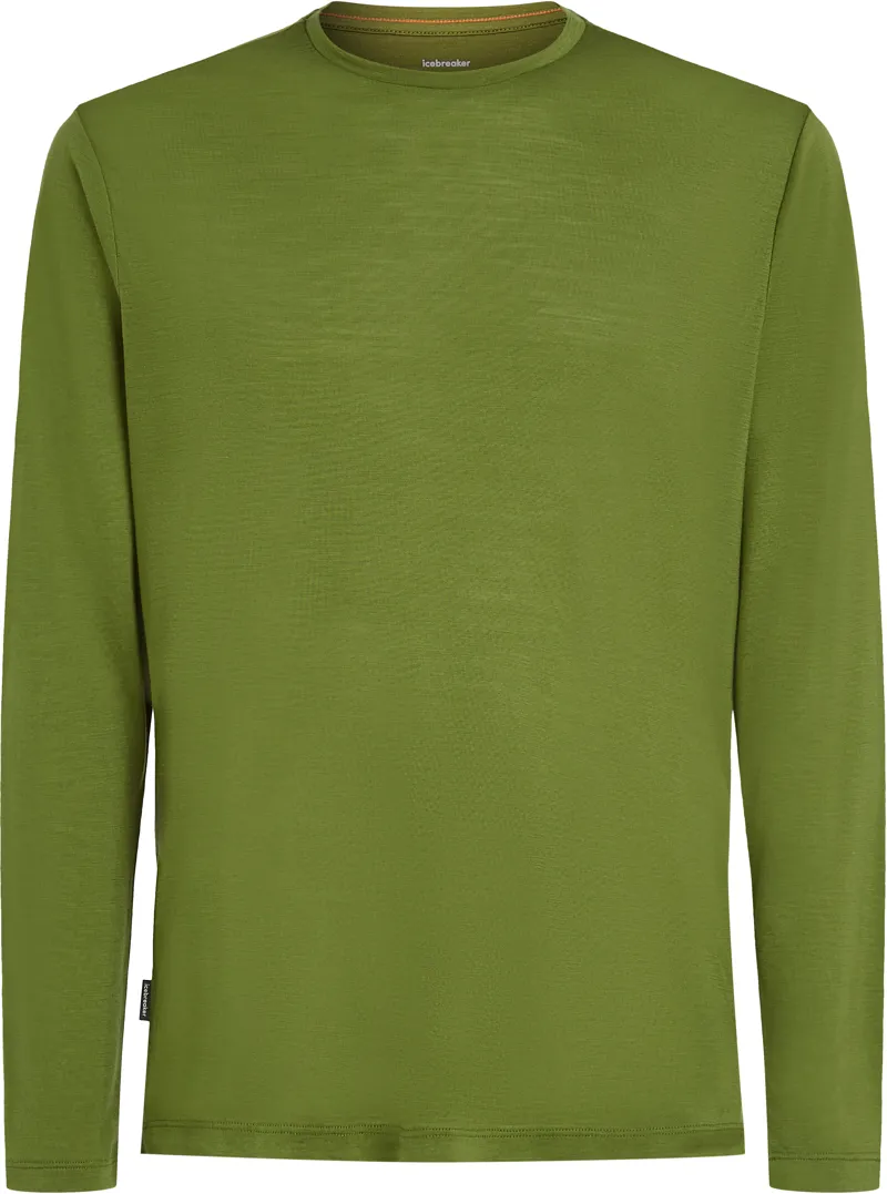 Icebreaker Mens Merino 125 Cool-Lite Sphere III Long Sleeved Tee - Spagnum