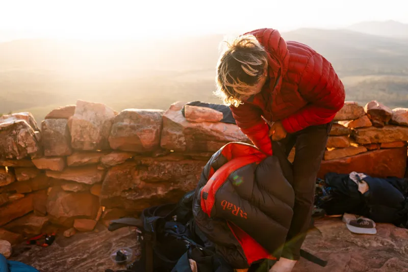 Rab Mens Cirrus Alpine Jacket - Tuscan Red-Dark Horizon-6