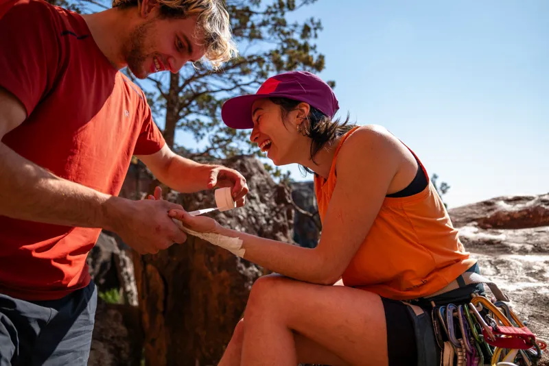 Rab Talus 5 Panel Cap - Plum-Watermelon-11