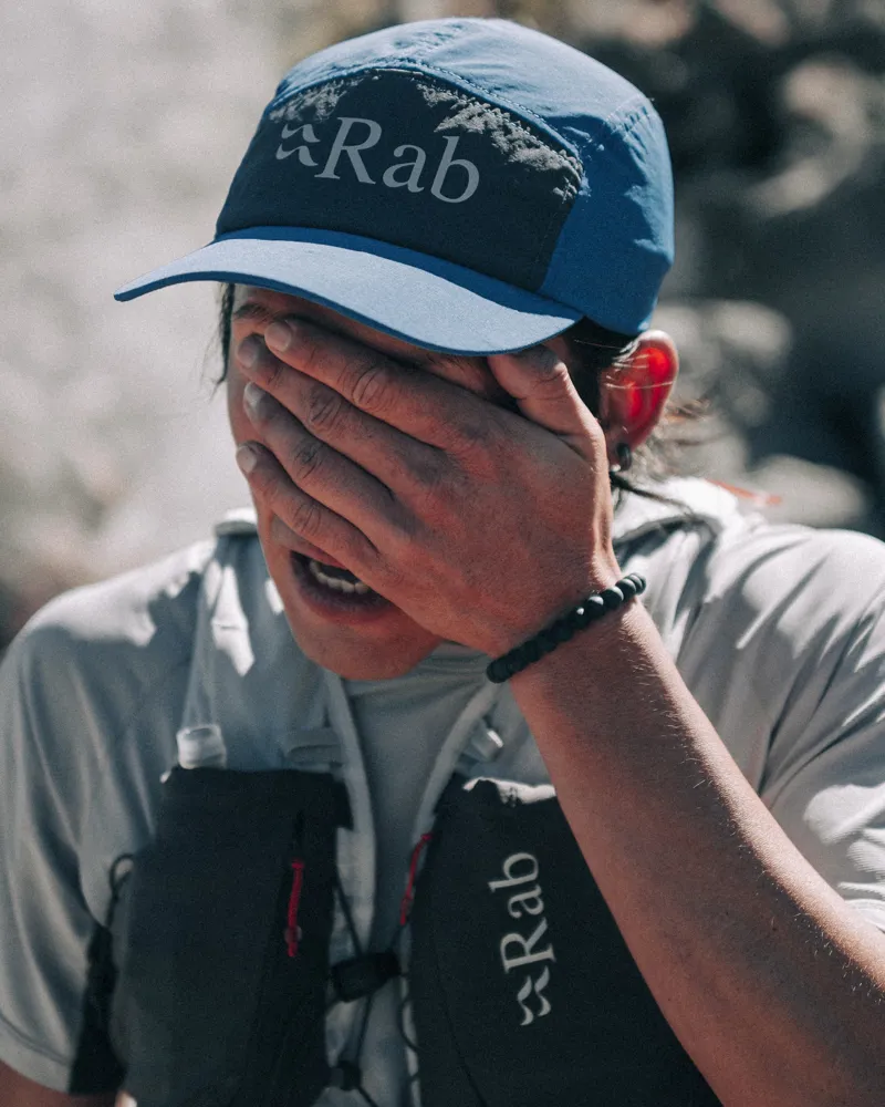 Rab Talus 5 Panel Cap - Maya Blue-Tempest Blue-6