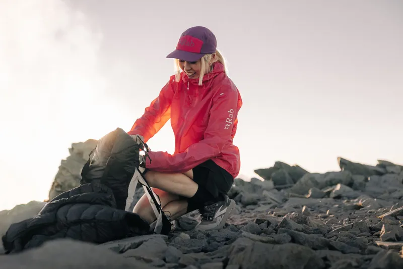 Rab Talus 5 Panel Cap - Plum-Watermelon-8