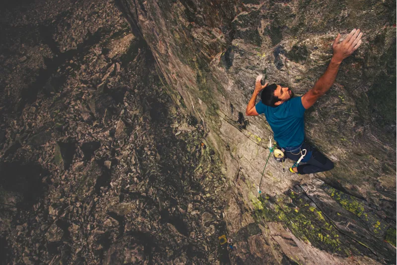 Rab Mens Syncrino Ridge Tee - Orion Blue-6