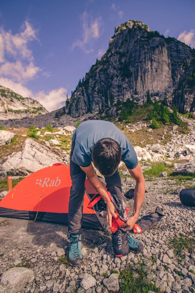 Rab Mens Syncrino Ridge Tee - Orion Blue-7