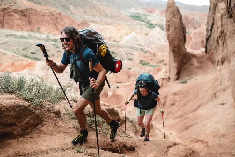 Rab Mens Agden Shorts - Light Khaki-5