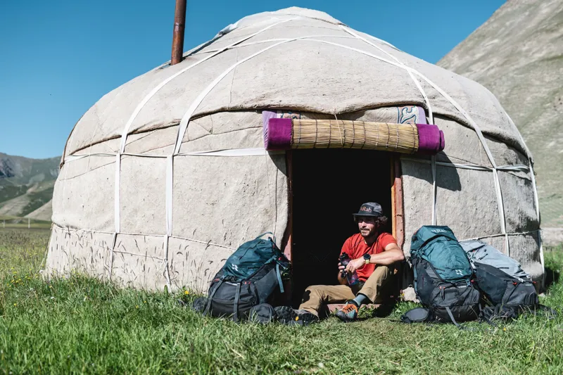 Rab Momentum 5 Panel Cap - Black-Graphene-3