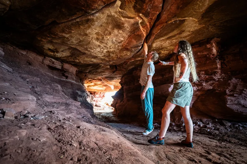 Rab Mens Harpur Trousers - Sage-2