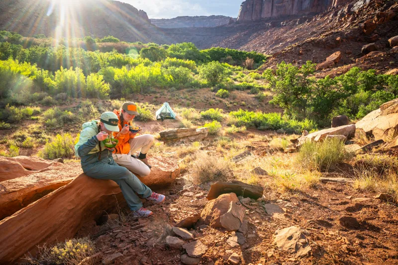 Rab Womens Harpur Trousers - Sage-4