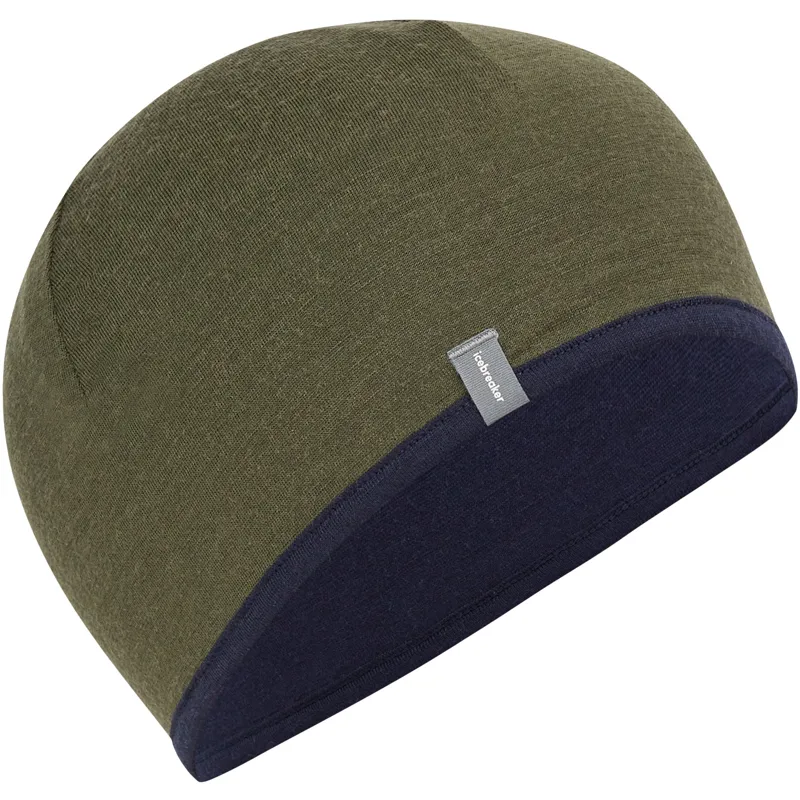 Icebreaker Mens 200 Oasis Revers Beanie - Dark Loden-Midnight Navy