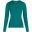 Icebreaker Womens 200 Oasis Long Sleeved Crew Tee - Tidal Teal