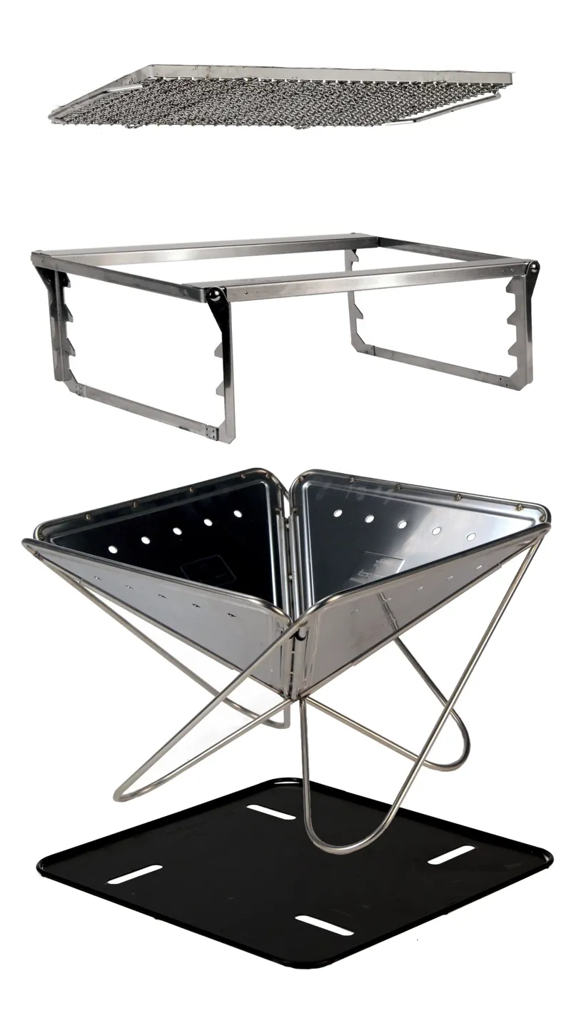 Snow Peak Pack and Carry Fireplace Starter Kit-1