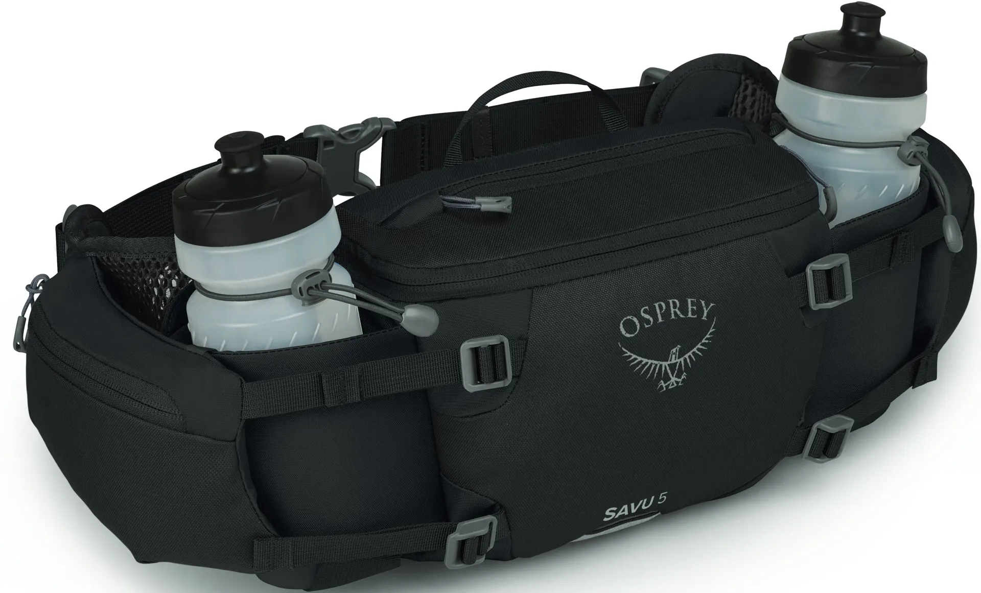 bag osprey savu 4l black 2 Lumbar Pack Included 1.5 L Lumbar Reservoir with magnetic hipbelt bite valve and secure hose routing Osprey Seral and Savu Hip