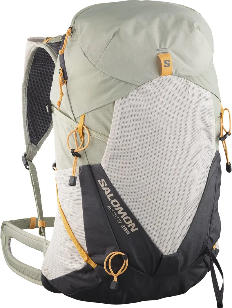 Salomon Womens Aerotrek 28 Rucksack - Seagrass-Silver Cloud-Nine Iron