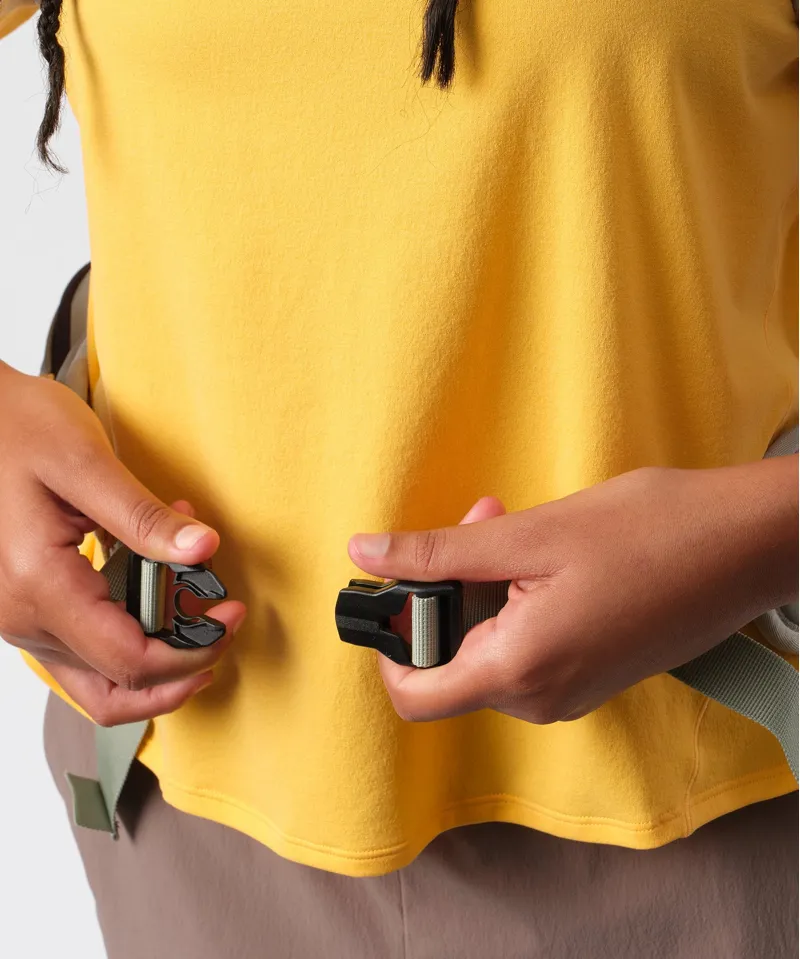 Salomon Womens Aerotrek 28 Rucksack - Seagrass-Silver Cloud-Nine Iron-8