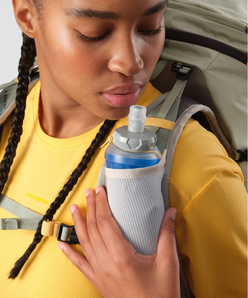 Salomon Womens Aerotrek 28 Rucksack - Seagrass-Silver Cloud-Nine Iron-9