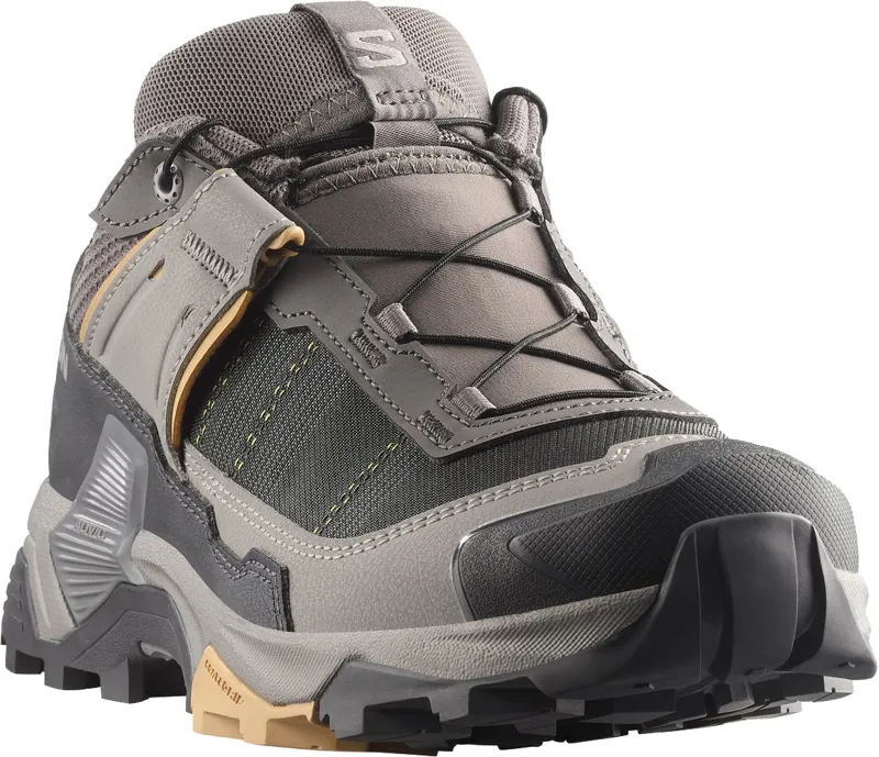 Salomon Womens X Ultra 5 GTX Shoe - Plum Kitten-Nine Iron-Soft Clay-1