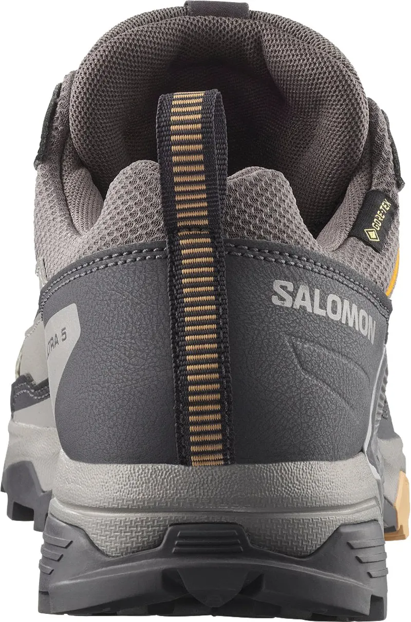 Salomon Womens X Ultra 5 GTX Shoe - Plum Kitten-Nine Iron-Soft Clay-3