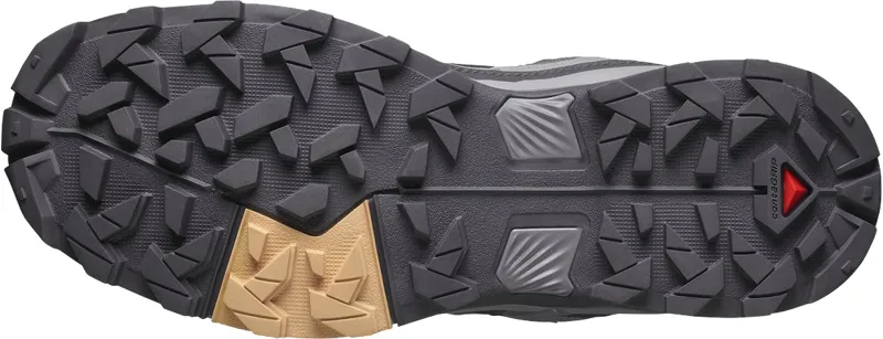 Salomon Womens X Ultra 5 GTX Shoe - Plum Kitten-Nine Iron-Soft Clay-4