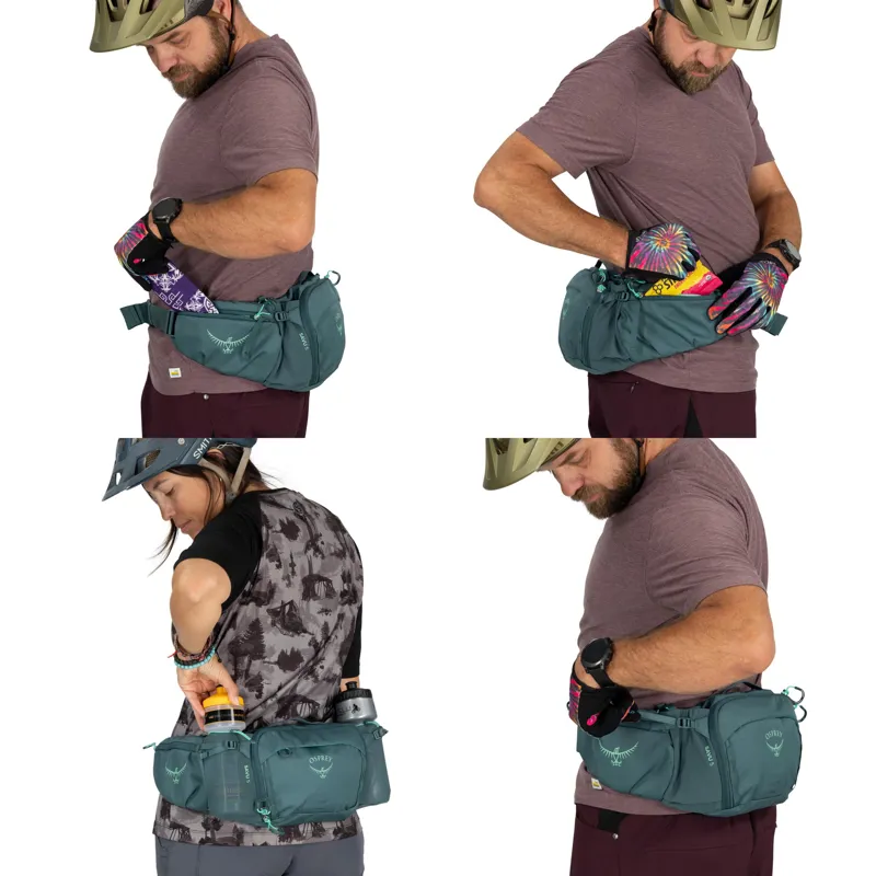 Osprey Savu 5 Waist Pack - Raven Black-6