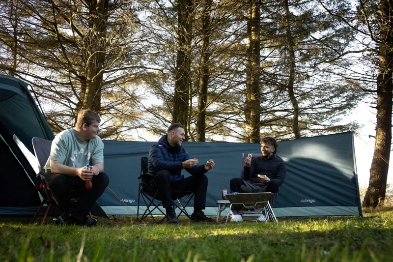 Vango Sentinel Family Windbreak - Deep Blue-7